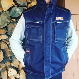 Men’s NWT Timberland Denim Style Cargo Vest